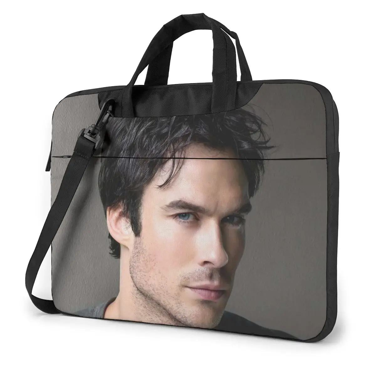 

Damon Salvatore Laptop Bag Case Protective Vintage Computer Bag Bicycle Crossbody Laptop Pouch