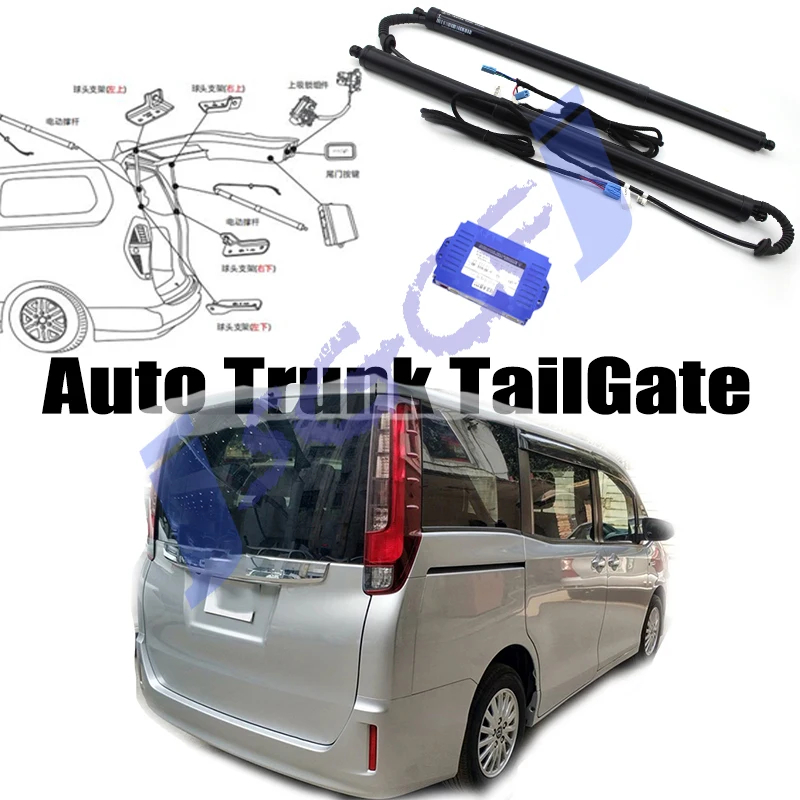 Car Power Trunk Lift Electric Hatch Tailgate Tail Gate Strut Auto Rear Door Actuator For TOYOTA Noah R80 2014~2023