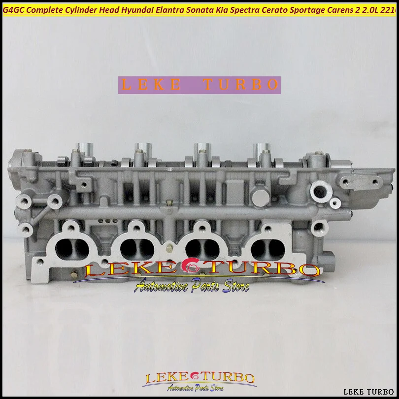 WW For Hyundai Elantra Tucson G4GC Complete Cylinder Head ASSY 22100-23740 Sonata K-ia Spectra Cerato Sportage Carens 2.0L 16v