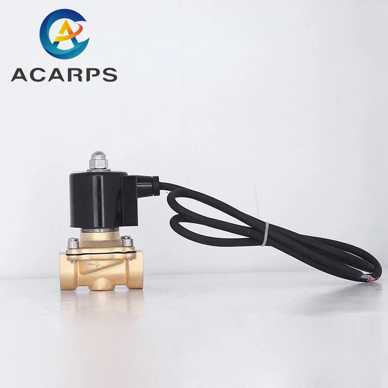 

1/2" Brass Underwater Solenoid Valve Fountain Solenoid Valve Water Valve 220V 110V 24V 12V