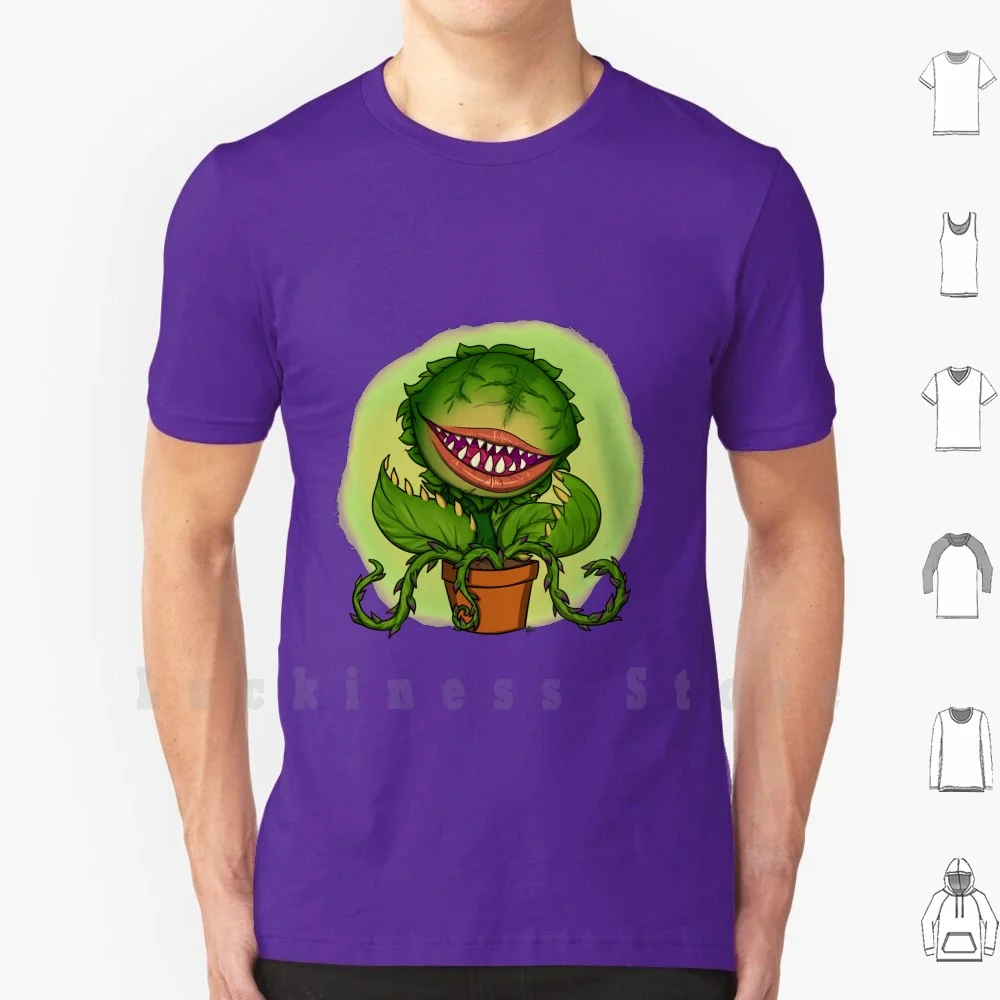 Camiseta Mean Green Mother From Outer Space para hombre, S-6xl de algodón, Audrey Ii, Little Shop Of Horrors, culto, planta clásica