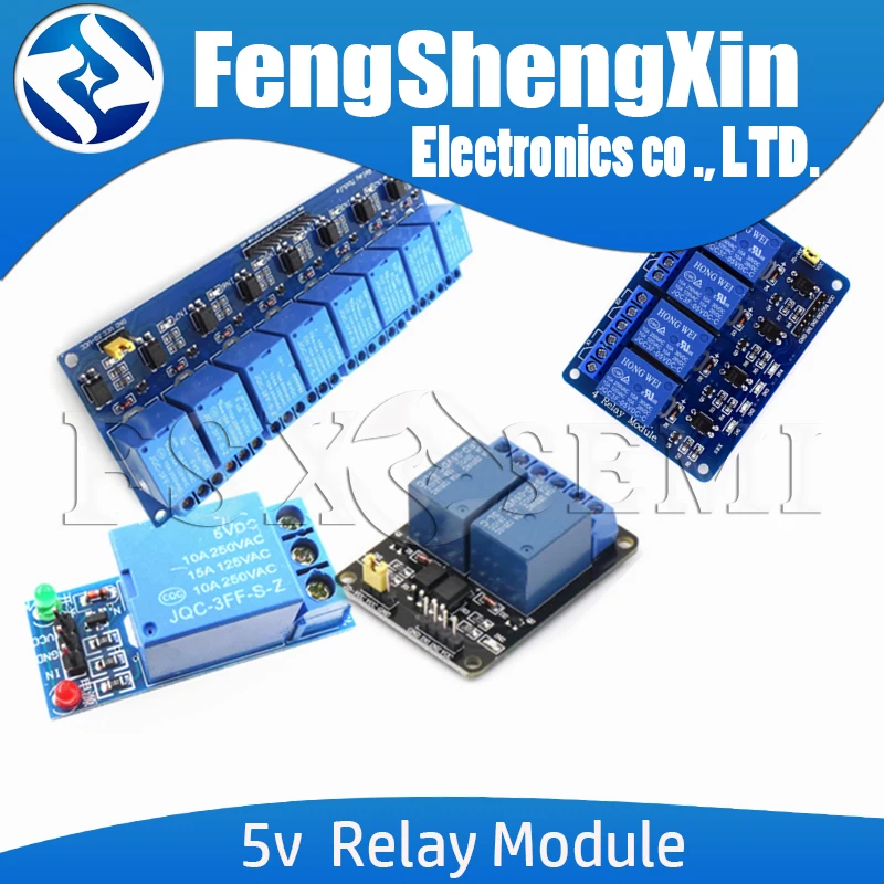 5V 1 2 4 6 8 channel relay module with optocoupler. Relay Output 1 2 4 6 8 way relay module for arduino