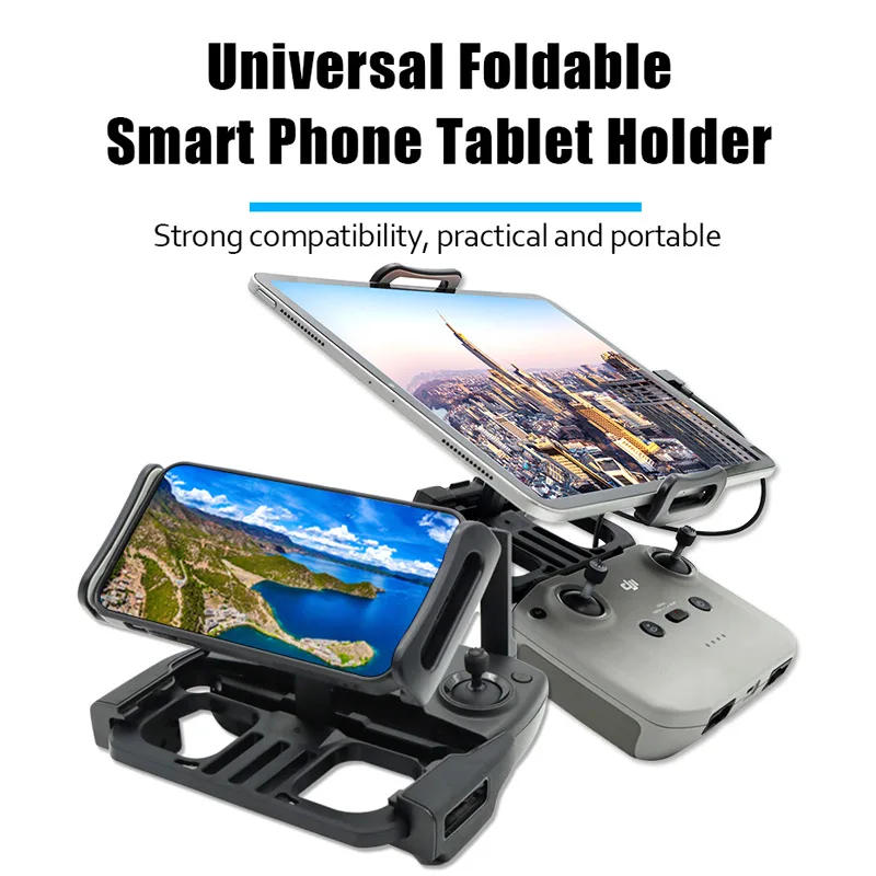 Foldable Expansion Bracket Mobile Phone Tablet Mount Holder for DJI Mavic Air 2S /Mini 2 SE Drone Remote Control Accessory