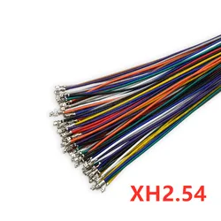 50PCS XH2.54 Connector Terminal Wire Electronic Wire Single Head with Terminal 10cm 20cm 30cm Without Housing