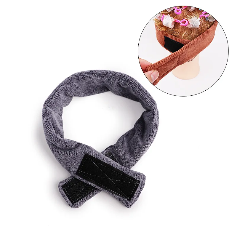 Perm Facial Headband Make Up Wrap Head Cloth Headband Adjustable Towel for Face Washing,absorb water hairdresser styling tools