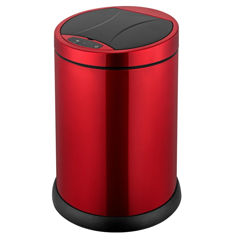 

Intelligent Automatic Trash Can Stainless Steel Kitchen Electronic Dustbin Rubbish Waste Bin Home Smart Motion Sensor Trash Bin