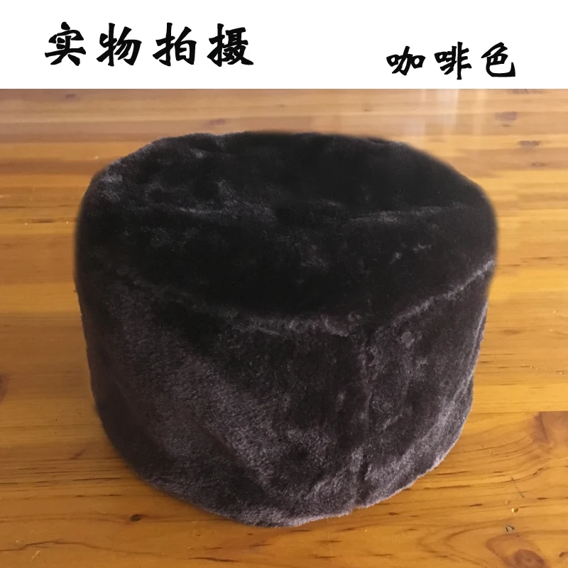 Winter Warm Buddhist Hat Lay Meditation Caps Shaolin Monks Cap Buddhism Monks Hats