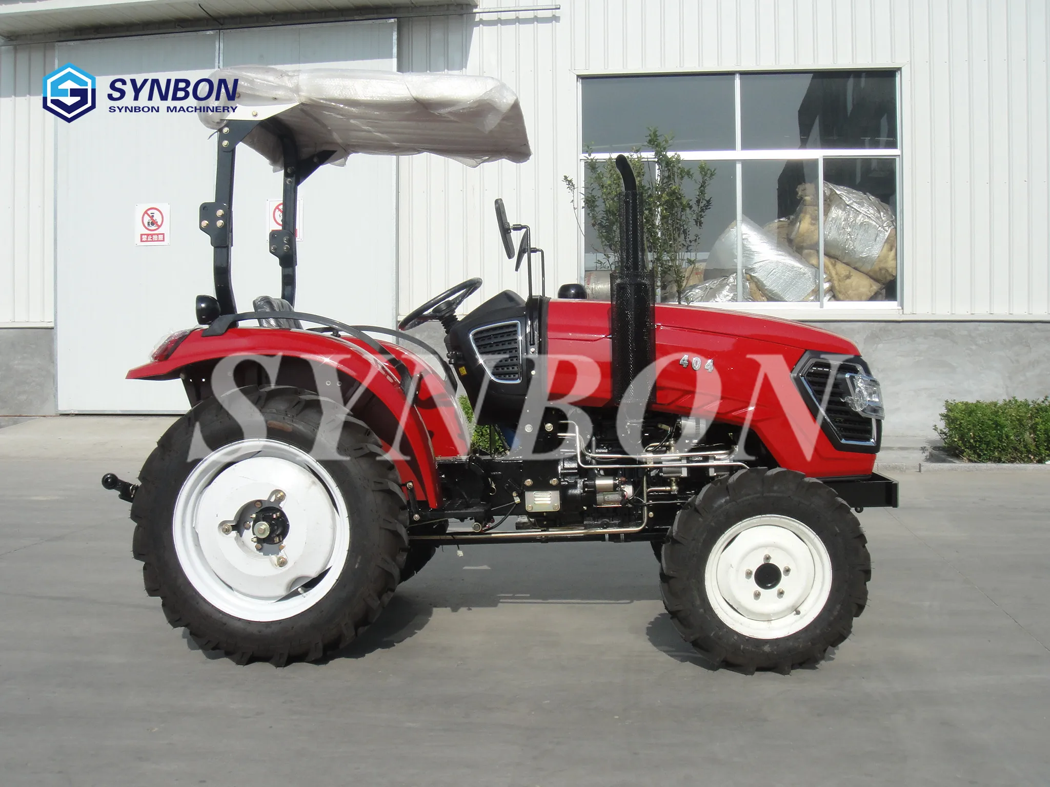 40HP 4WD Small  Farm  Hydraulic Greenhouse Orchard Tractor Agricultural Machinery