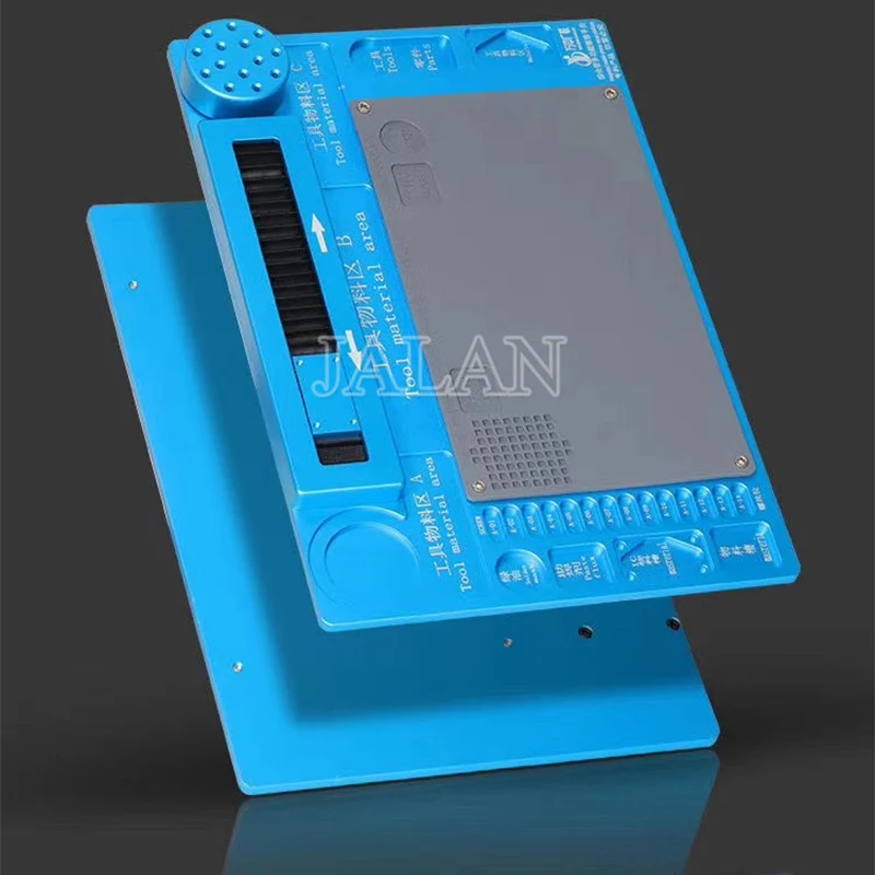 Universal Mat Aluminum Alloy Pad PCB Board Soldering Repair Microscope Maintenance For Mobile Phone Repair