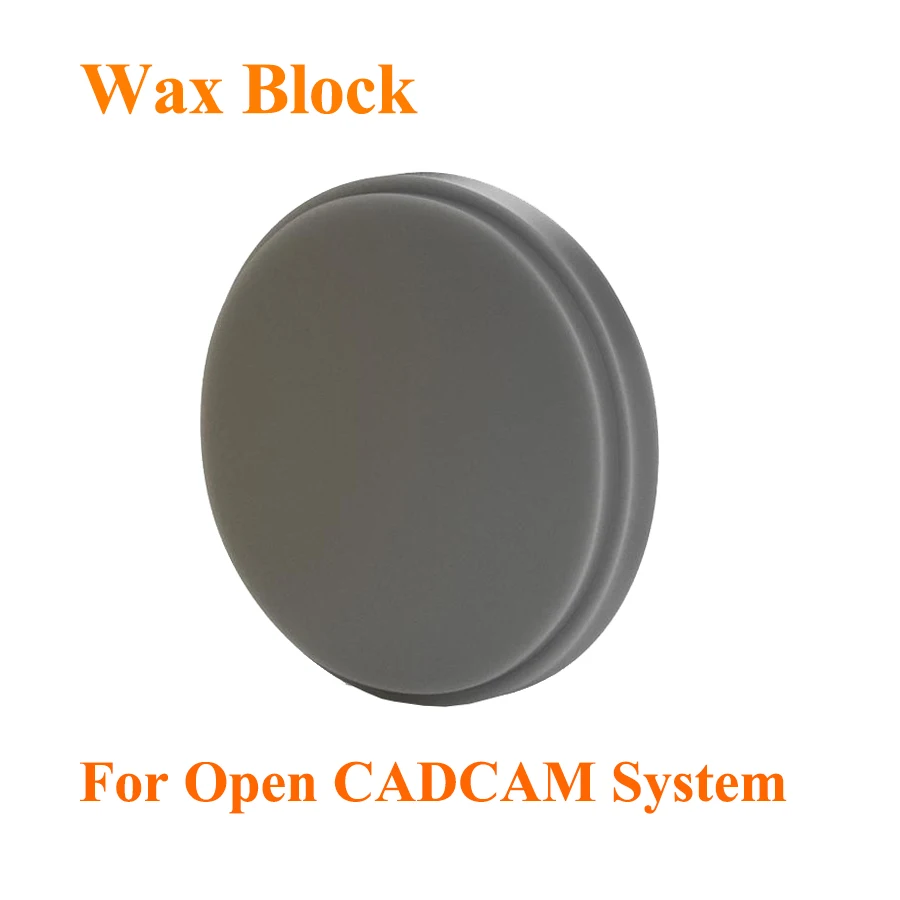 5 pcs Free Shipping Grey Wax Disc CAD CAM Dental Wax Disc/ 98mm Wax Casting Disc