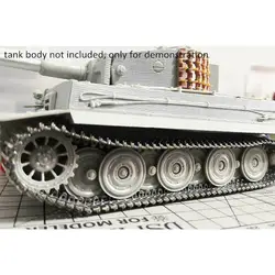 SANXIN SX35020 1/35 Scale Metal Track Links w/metal pin for German Tiger I Tank