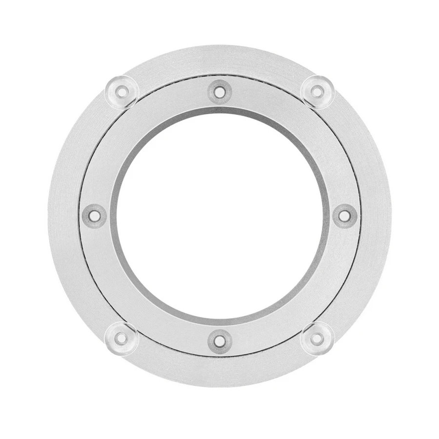 

Aluminum Alloy Household Mute Dining Table Turntable Base Round Rotating Bearing Turntable Round Table Round Turntable Base