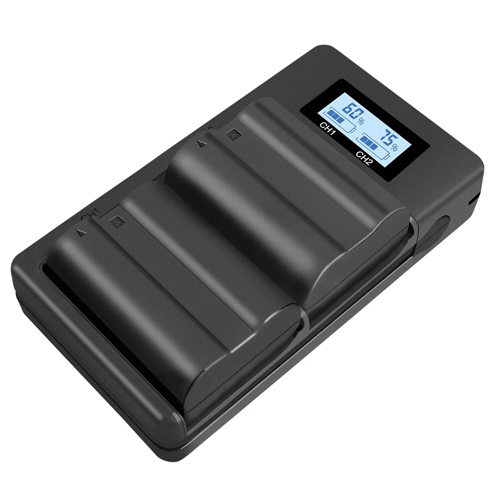 Kamera USB z inteligentną EL-15 z ładowarką bateria dla nikona D7200 D600 D850 D750 D610 szybka ładowarka mobilny powerbank z podwójnym ładowaniem