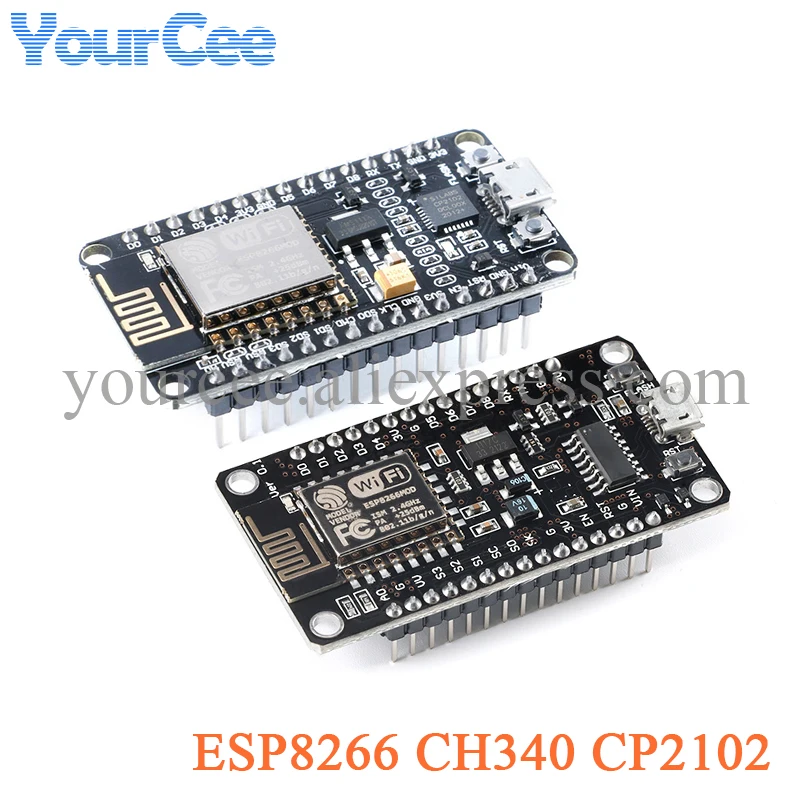 ESP8266 Development Board Module ESP 12E Wifi Wireless PCB CH340 CP2102 Lua IoT Internet of Things Antenna