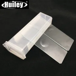 5 PCS Reusable Laboratorial Single Concave Microscope Blank Glass Slides 7103 Lab Consumables for Liquid Specimen Wholesale