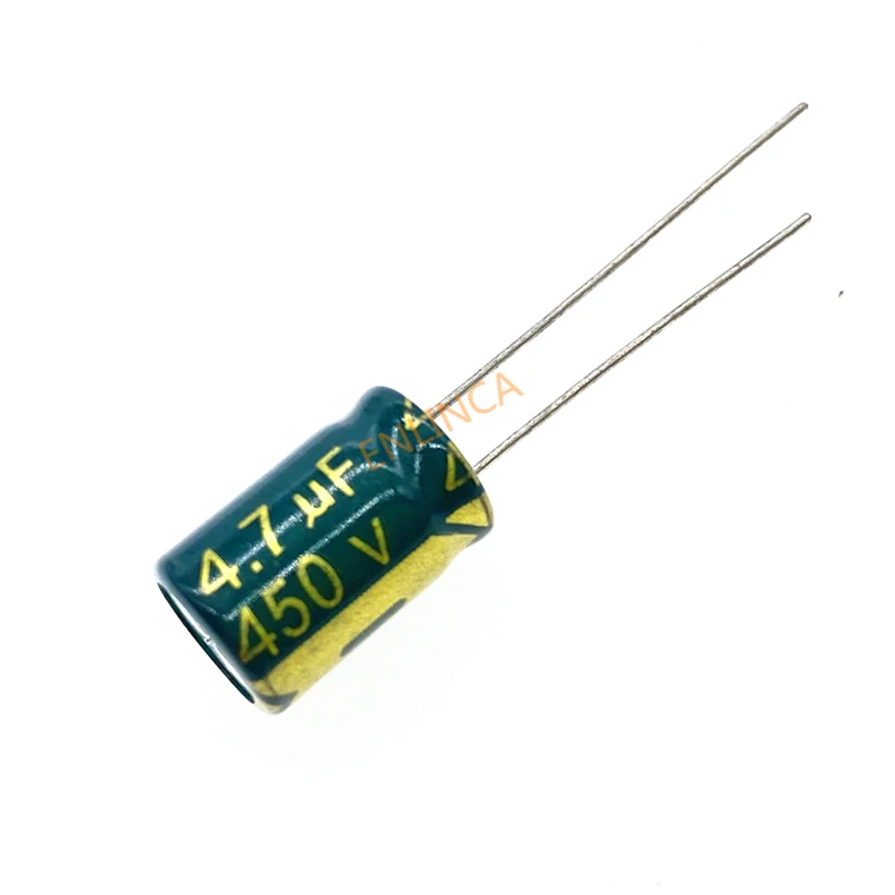 500pcs/lot Electrolytic Capacitor 4.7uF 450V 8mm*12mm Best Quality