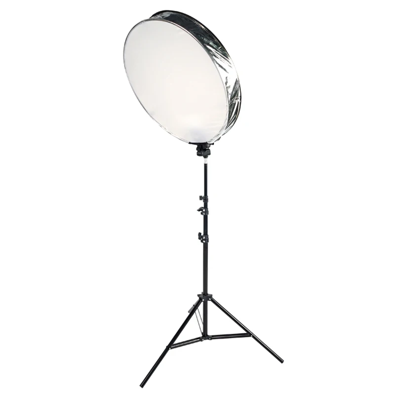 Sundisc-difusor de Flash redondo de dos lados, Gold Softbox Wave/Slive para Speedlite para Nikon/Canon/Sony/YongNuoer/Godox, 24 "(60cm)