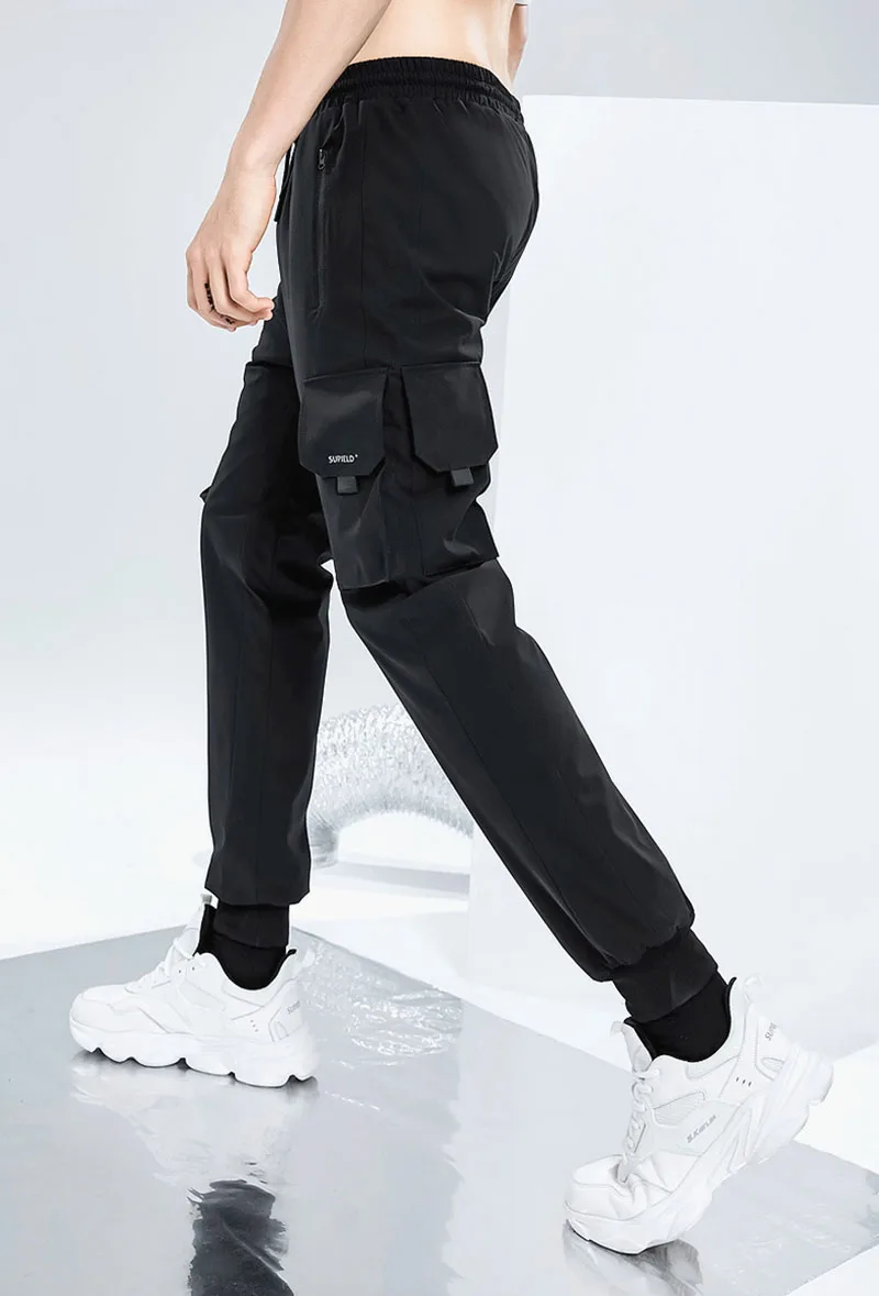 Youpin Celana Kargo Hidrofobik Tahan Dingin Aerogel SUPIELD Celana Panjang Hitam Pria Wanita Fashion Streetwear Celana Panjang Hangat Musim Dingin