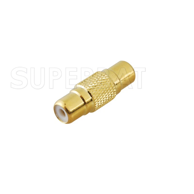 Superbat 5Pcs Rca Adapter Rca Jack Naar Female Rf Coaxiale Connector