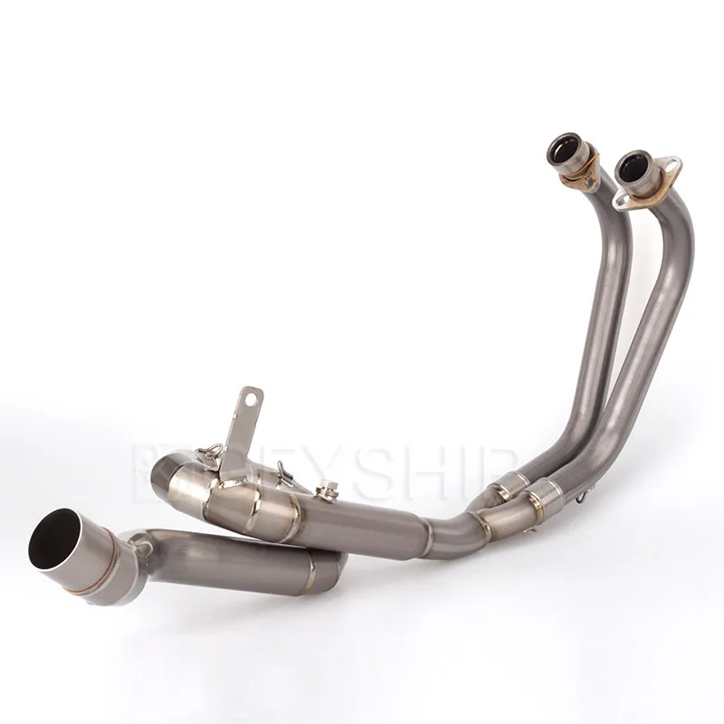 

For Yamaha R3 YZF R3 2014 to 2018 MT03 2016- 2018 MT03 MT 03 Titanium Alloy Motorcycle Exhaust Front And Middle Link Pipe