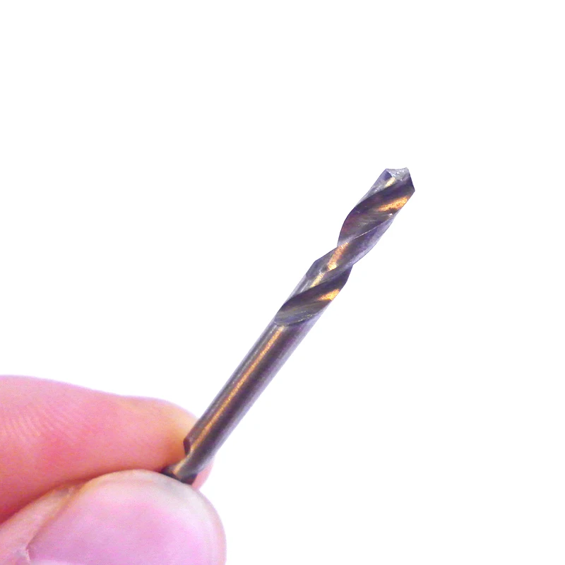 Bosi 10PC-Pack 3.2 × 48ミリメートルダブルエンドドリルビットhss 135-度スプリットポイント