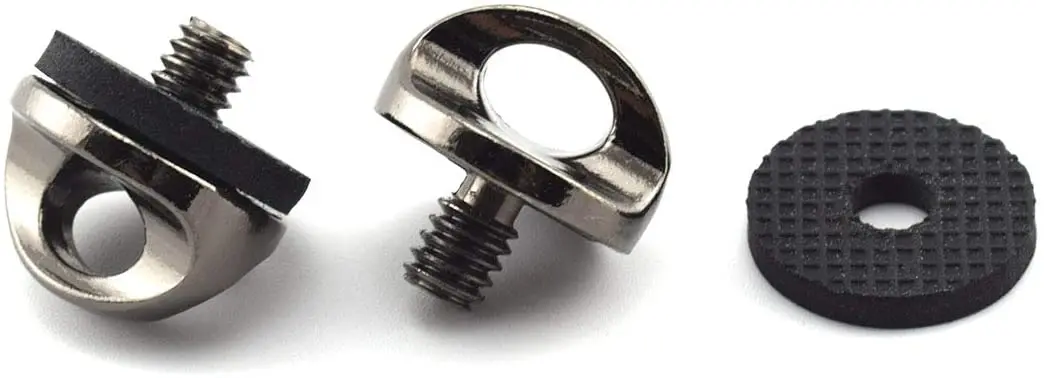 جديد 3 قطعة 1/4-20 الموضوع مثبت الكاميرا حامل مع المطاط غسالة ل quickedition كاميرا الرقبة حزام/الرقبة حزام