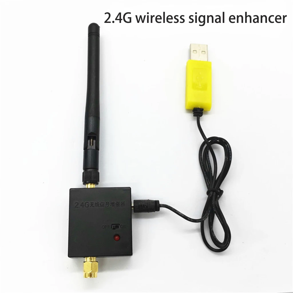 2.4G RC Remote Control Signal Enhancer Amplifier Data Transmission 500-800m