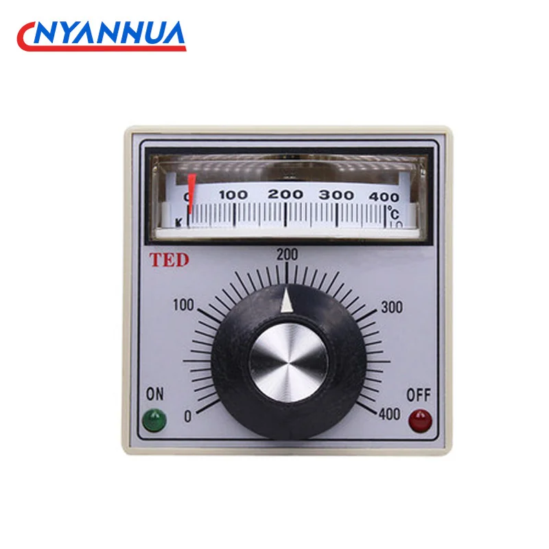 Electronic Temperature Control Instrument TED-2001 Pointer Display Regulator 220V380V 0-400℃