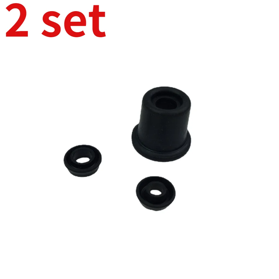 

9.5mm 12mm Motorcycle Brake Pump Accessories 17.5mm 10mm Piston Seal Dust Seal Components Repair Kits 2 Sets10mm 14mm 15mm 19mm