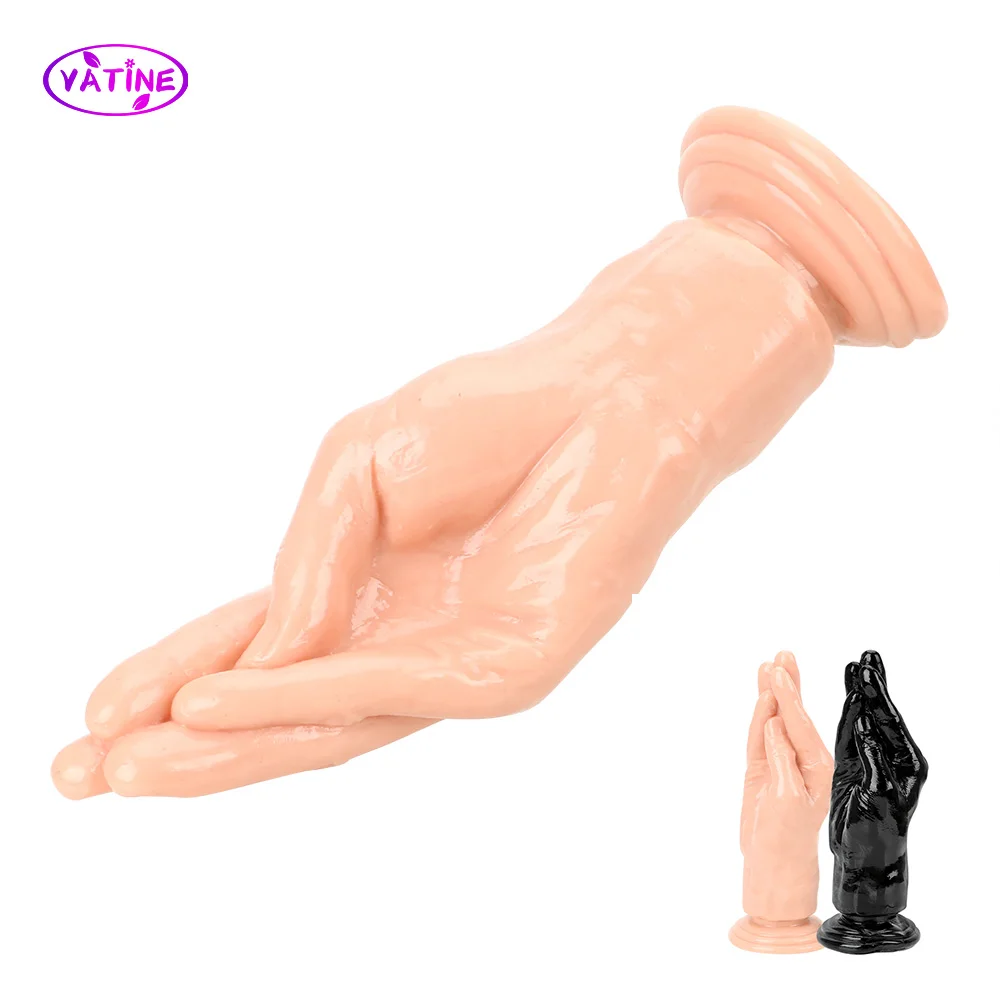 Artificial Hand 74mm Anal Plug For Women Vaginal Dilator Men Butt Expander Big Dildos Female Masturbator Sex Toys Adult 18 Games