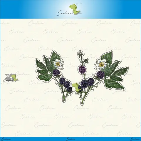 야생 Bramble 금속 절단 죽을 2021 새로운 diy 금형 Scrapbooking 종이 죽을 잘라 공예품 만들기 Best5