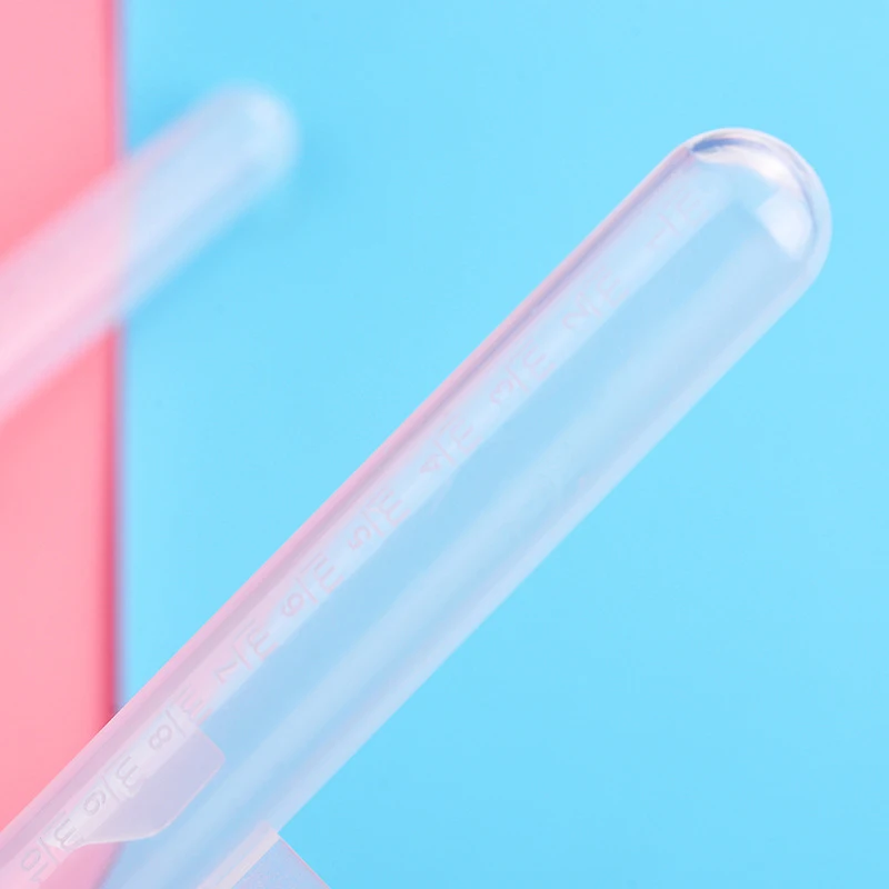 Cuillère d'alimentation transparente en PP pour nouveau-né, ustensile de soins pour enfants en bas âge, 10ML