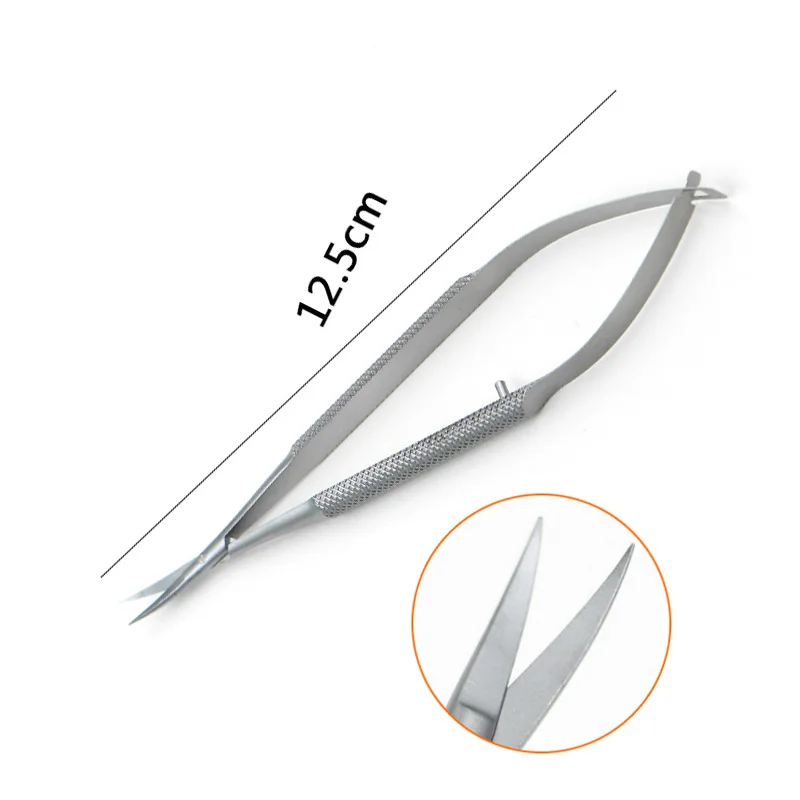 Microscopic Scissors Forcep Probe Micro Hook Tweezer Spatula 12cm Stainless Steel Probes,Hooks ,Spatulas, Speculums tweezers