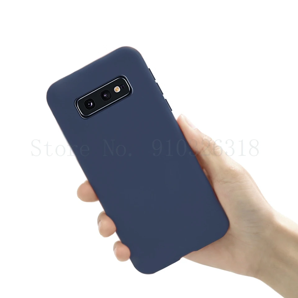 For Samsung Galaxy S10e Case  Silky and Soft Touch Premium Soft Silicone Phone Case For Galaxy S10E S10 E SM-G970F/DS  5.8\