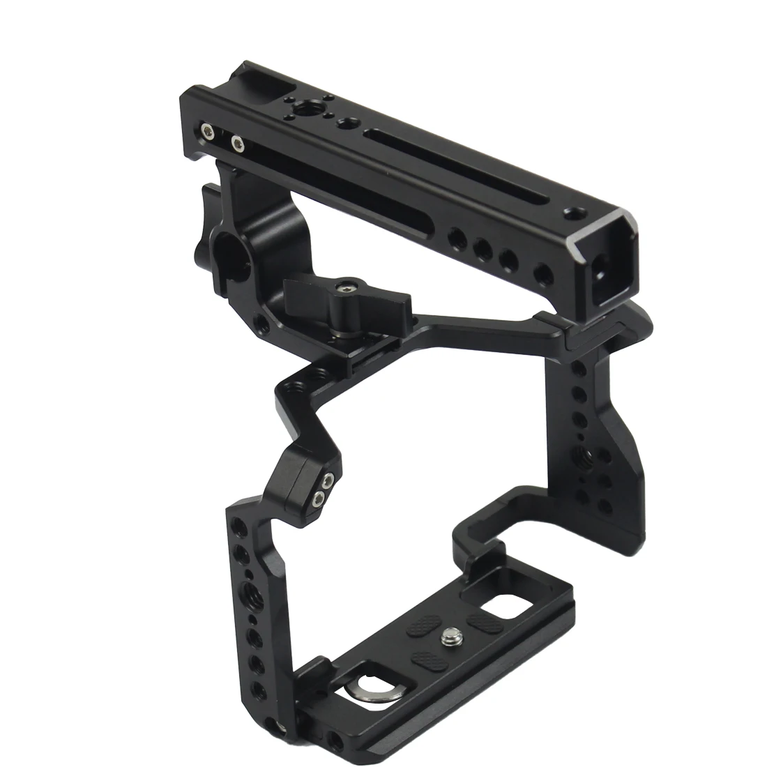 BGNing Metall Käfig für Fujifilm X-S10 mit Kalten Schuh Montieren Top Griff Grip Schutzhülle Abdeckung Rig SLR DSLR Kameras zubehör – Detail 10