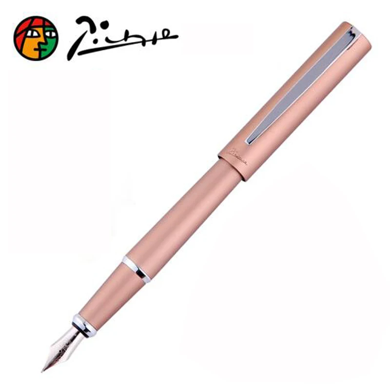 

Picasso Pimio 962 Van Der Rohe Medium Iridium Nib Metal Golden Fountain Pen Professional Office School Stationery Tool Writing