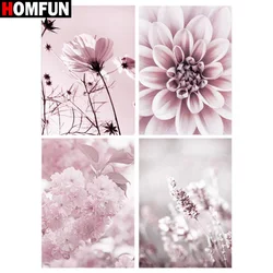 HOMFUN Square Round Drill 5D Diamond Painting Environmental Crafts Full Diamond Embroidery