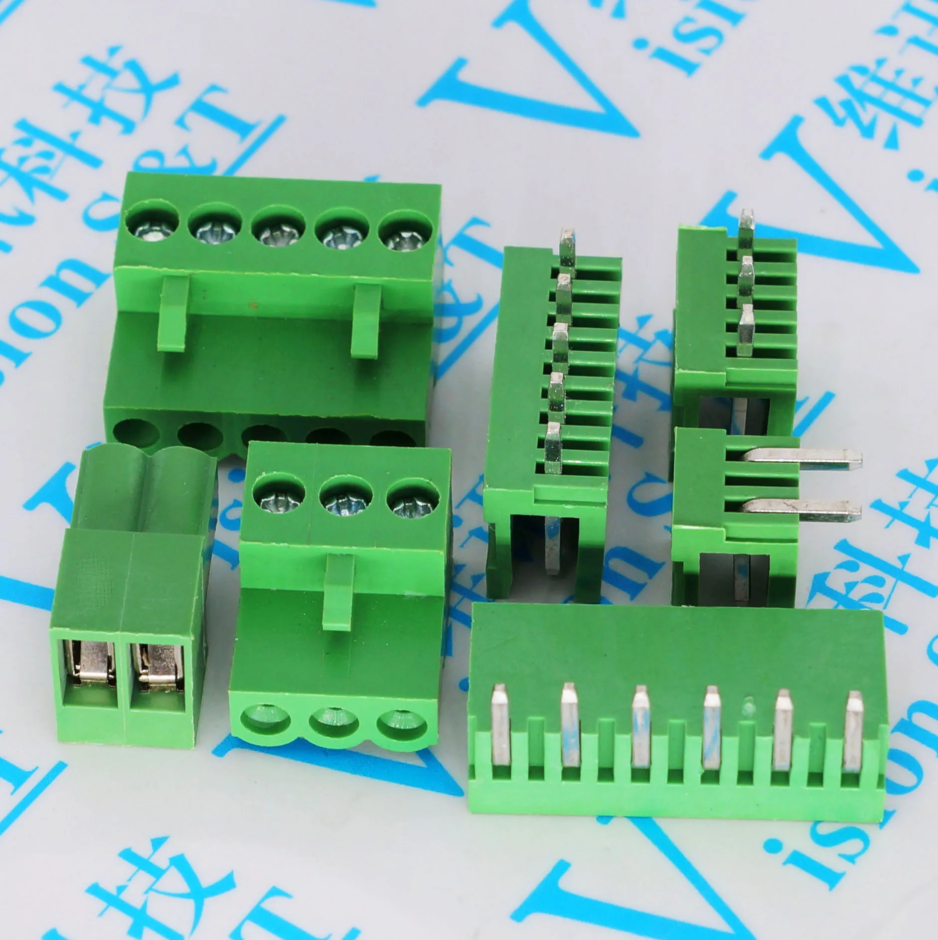 KF/MG HT3.96 3.96mm PCB Screw Terminal Block Connector PLUG PIN HEADER SOCKET Right Angle 2/3/4/5/6/7/8/9/10/12