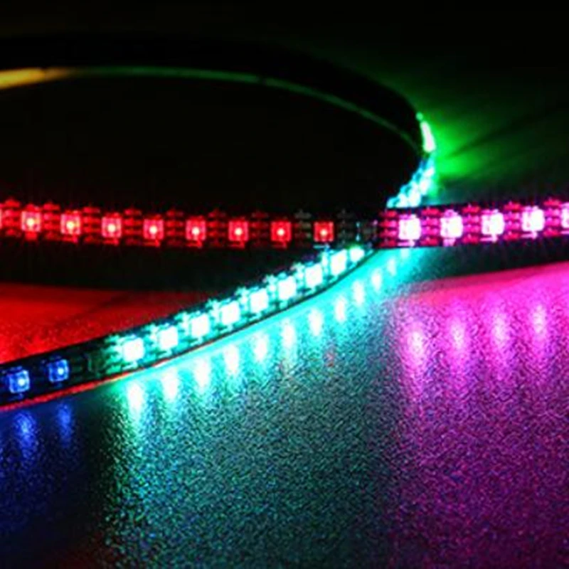 0.5/1M Micro LEDs Decorative LED Strip Light APA102 200LEDS/M Smart SMD 2020 RGB LED Matrix Program Software Control DC5V IP20