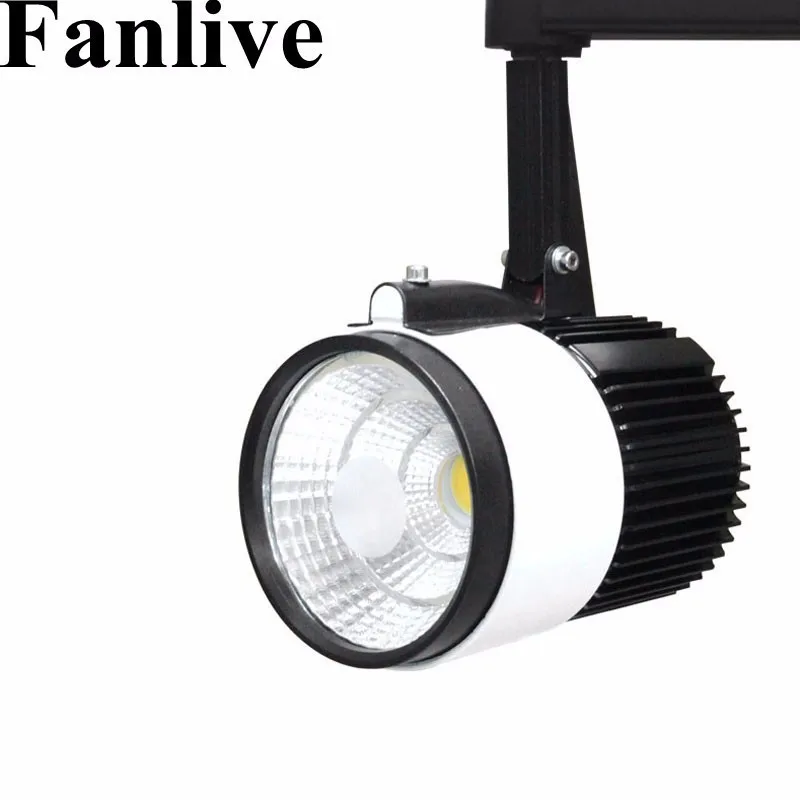  LED Track Light 30W COB LED Track Light Spot Light Ceiling Mounted Rail Track Lamp Decorative Led Spotlight