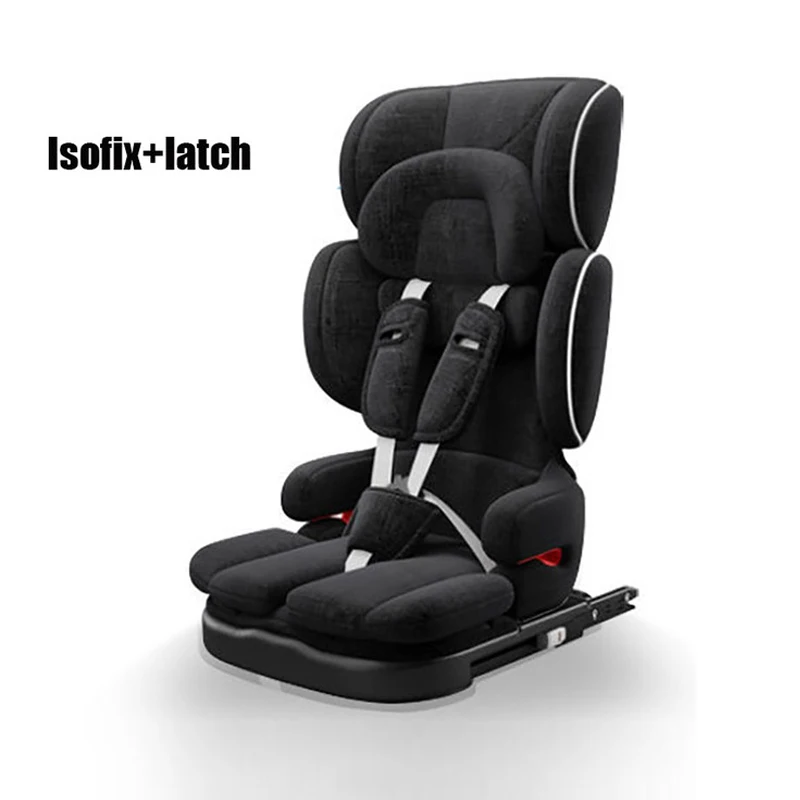 

Universal Child Car Safety Seats Portable Folding Isofix Latch Baby Car Seat Baby Booster Seat For 9M-12 years Old