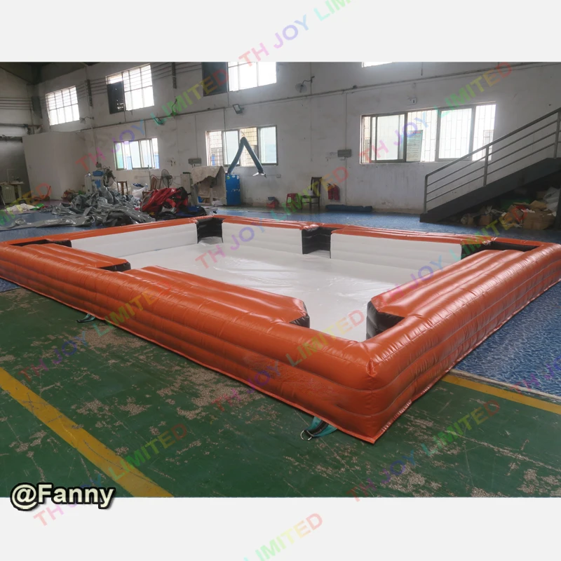 6x4m/8x5m/10x5m pvc snook ball soccer pool table/inflatable snookball billiard football table for rental