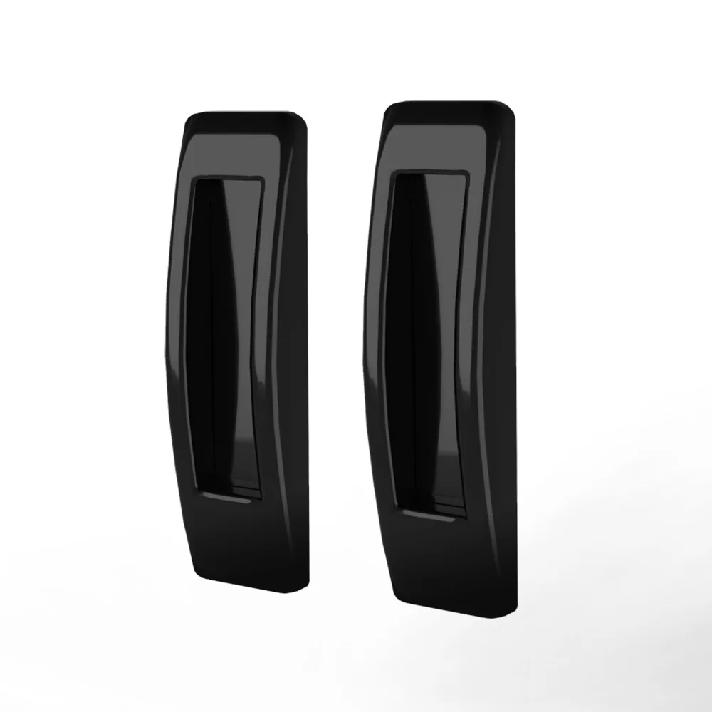 2pcs Paste the open sliding door handles for interior doors glass window cabinet drawer wardrobe Self-adhesive Handle