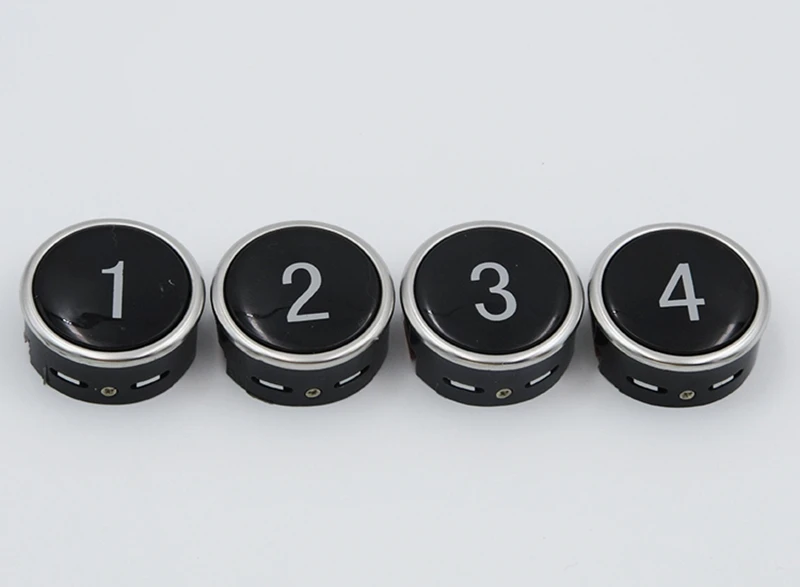 5pcs Elevator Button FL-PW Round Diameter 38 white light digital arrow Lift  Accessories