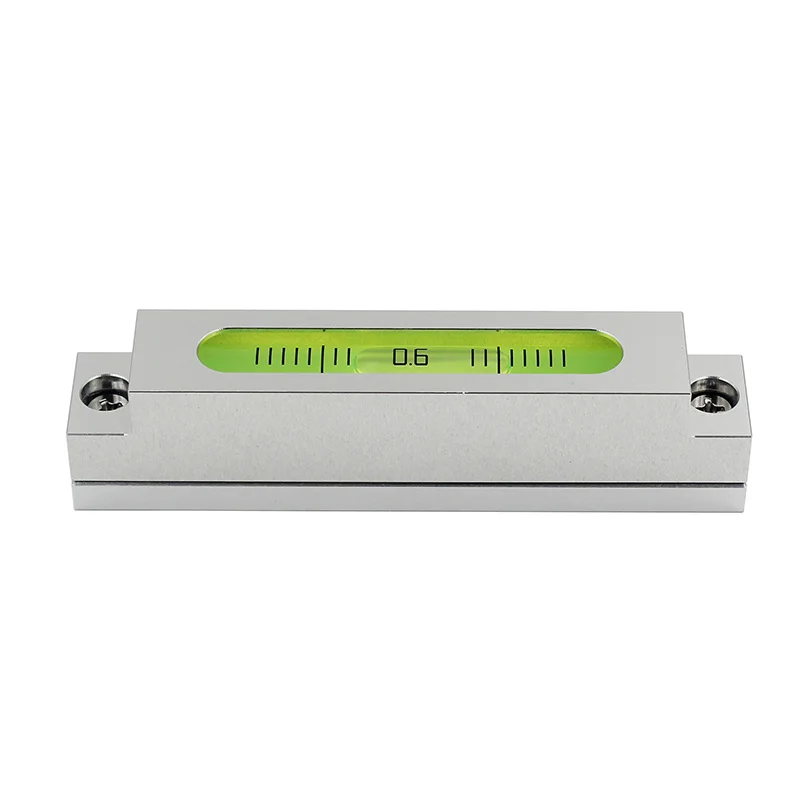Imagem -03 - Hprecy-máquina de Nível Ajustável Pequena Ferramenta para Nivelamento Alta Precisão Longa Horizontal Bolha Mini Nível de Espiga