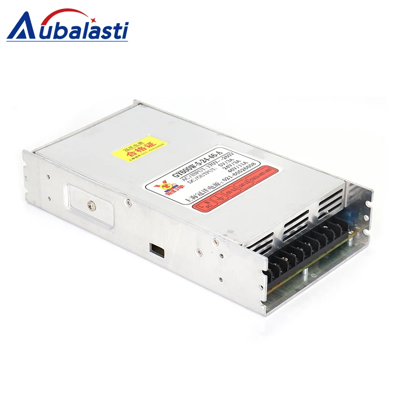 CNC Router Switch Power Supply GY600W-5-24-46 Triple Output DC5V 3A 24V 3A 46V 11A for Laser Cutting and Engraving Machine