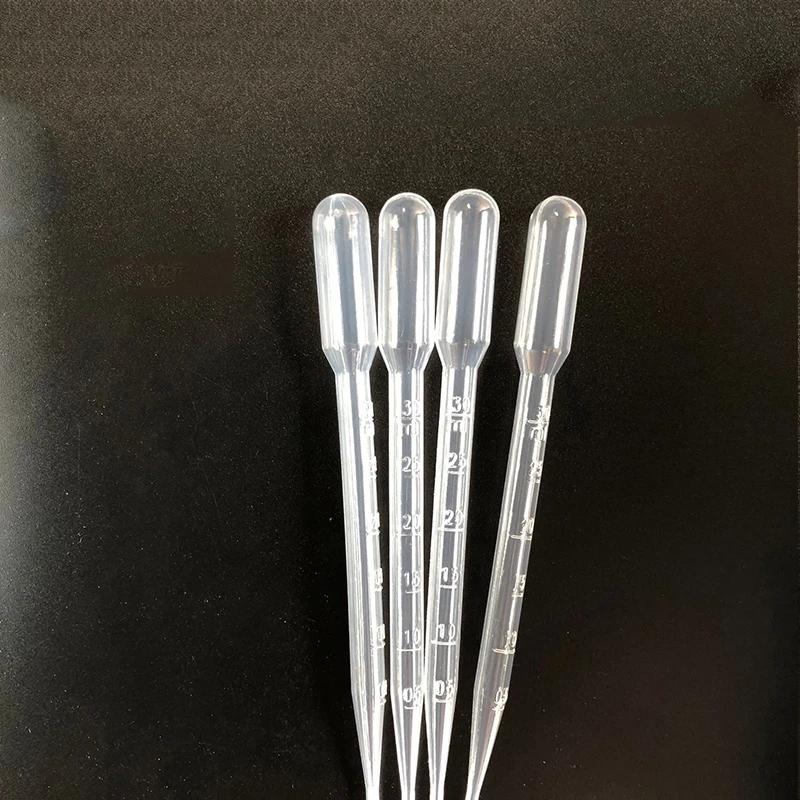 Plastic Dropper Pasteur Straw 3ml Factory Direct Supply Measuring Pipette Disposable Dropper