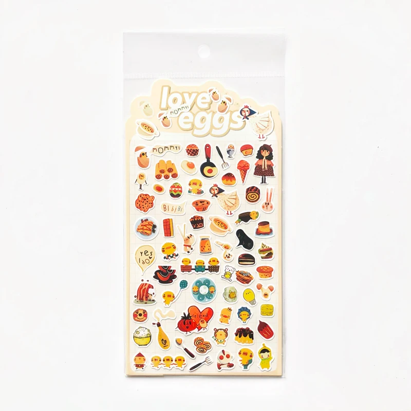 1 Sheet Cartoon Lovely Decorative Mini Sticker for Nails Households Phones Notebook Decoration