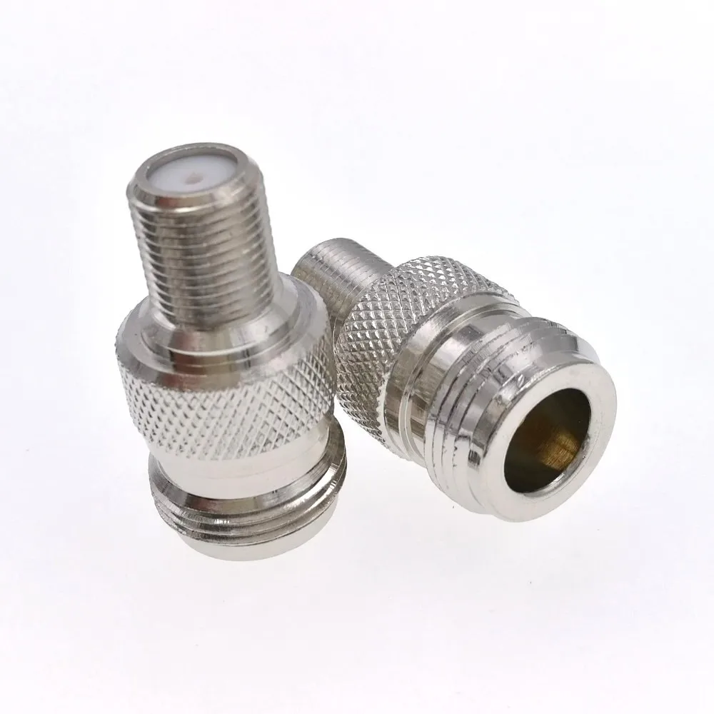 10PCS N Type Female to F Female RF Coaxial Adapter Connector