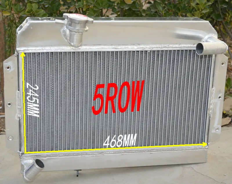 All Aluminum Radiator for 1955-1962 ROVER/MG MGA 1500/1600/1622/DE-LUXE MT 1956 1957 1958 1959 1960 1961